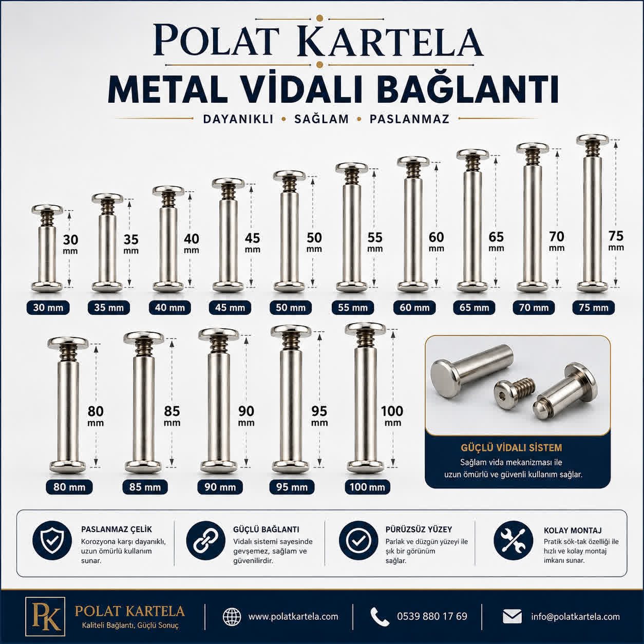 Kartela vidası